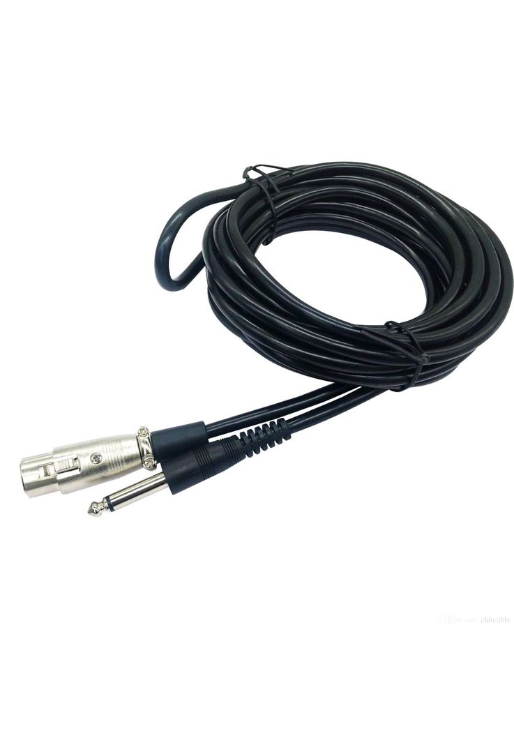 Micrófono Multimedia XLR a Jack 6.3mm Cable 4.5 Metros DM24K-5