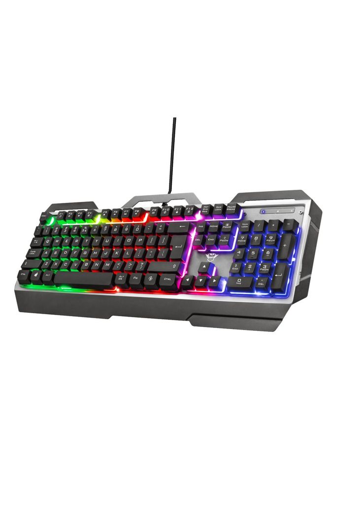 Teclado Gamer Trust Torac Gxt 856 RGB Multiplataformas Anti-Ghosting-0