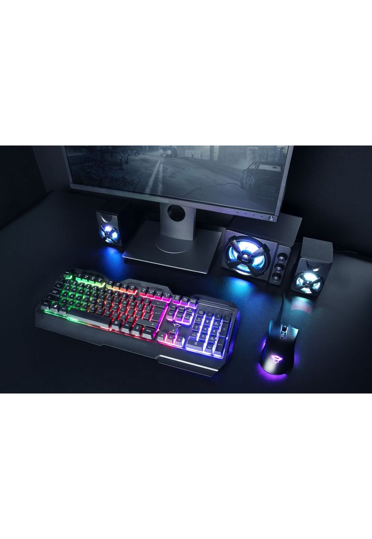 Teclado Gamer Trust Torac Gxt 856 RGB Multiplataformas Anti-Ghosting-4