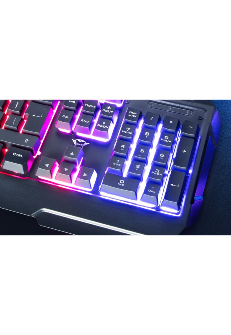 Teclado Gamer Trust Torac Gxt 856 RGB Multiplataformas Anti-Ghosting-6
