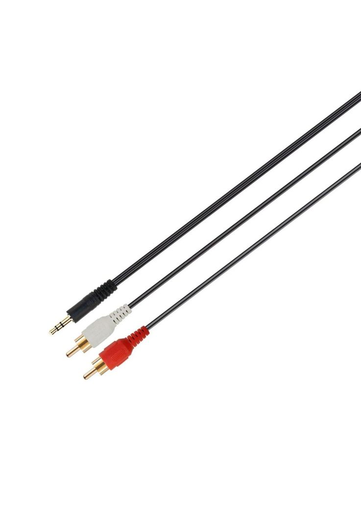 Cable De Audio (2X1) Jack 3.5mm a RCA 3 MT Ulink Deluxe Line-5