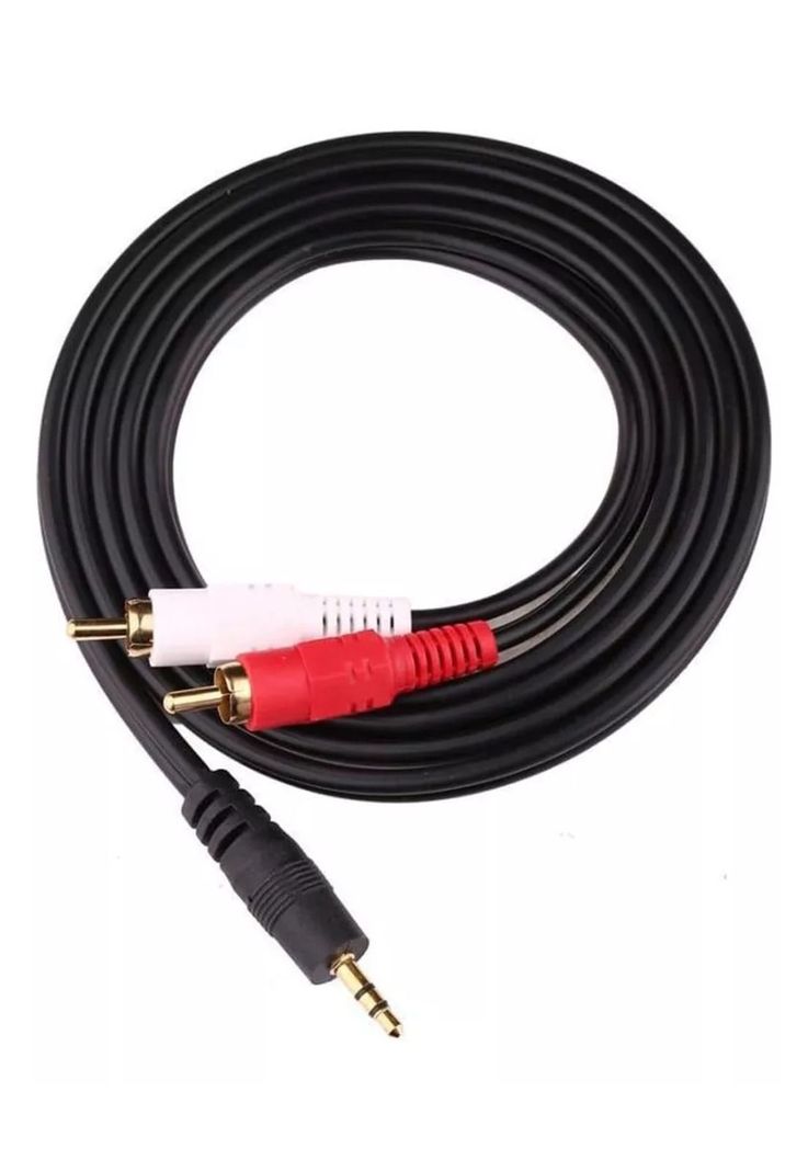 Cable De Audio (2X1) Jack 3.5mm a RCA 3 MT Ulink Deluxe Line-9