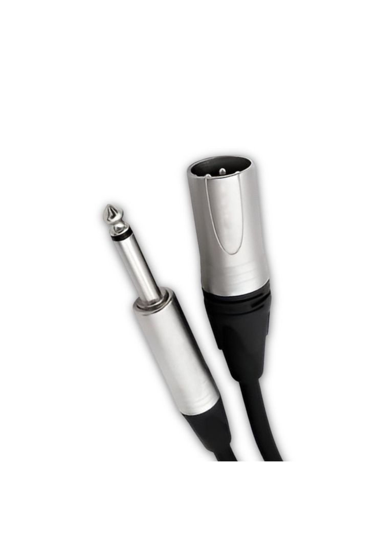 Cable de Audio XLR Macho a Jack 6,3mm Profesional 10 Metros-2