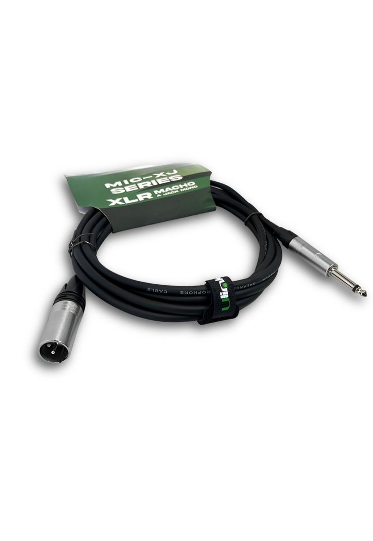 Cable de Audio XLR Macho a Jack 6,3mm Profesional 10 Metros-3