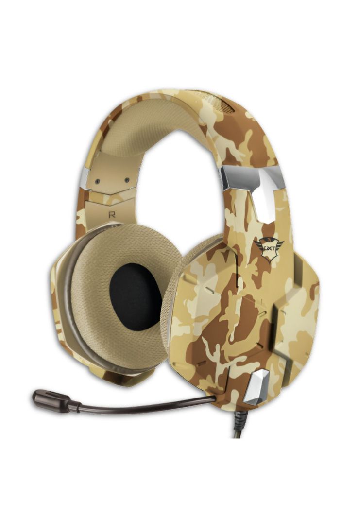 Audifonos Gamer Trust Carus Gxt322D Multiplataformas Verde