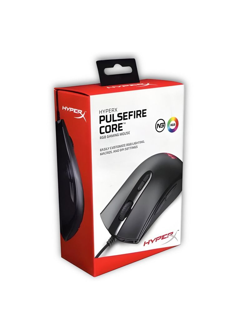 Mouse Gamer Hyperx Pulsefire Core Rgb Hx-Mc004B Pro-0