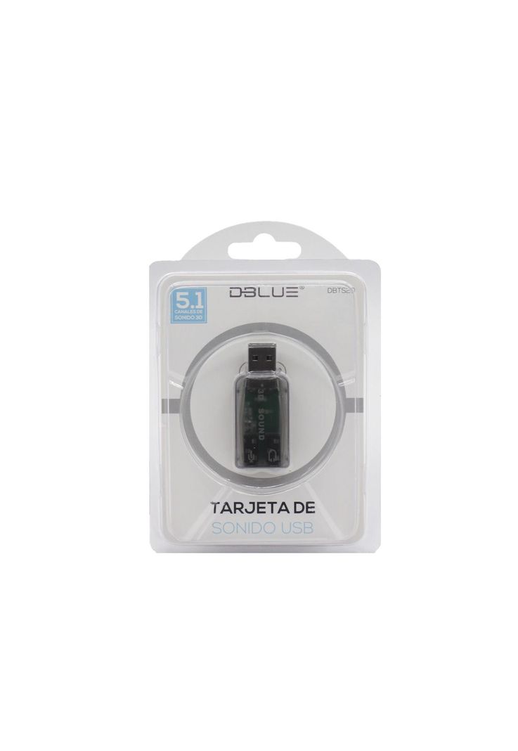 Tarjeta De Sonido Usb Universal Para Audio Y Microfono Ts20-3