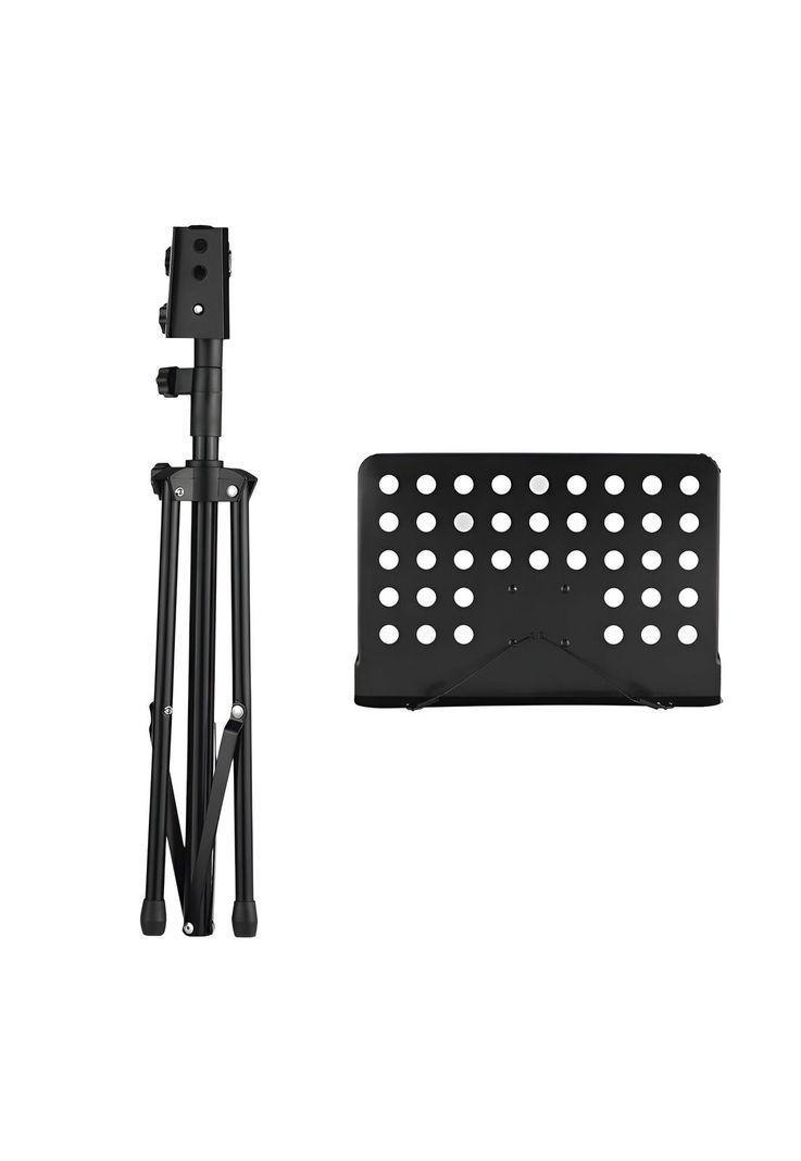 Soporte Atril de Partituras con Altura Ajustable de Aluminio-6
