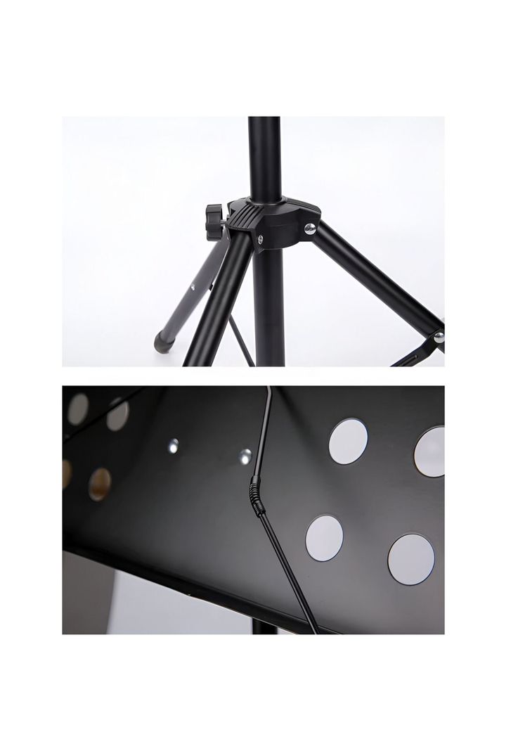 Soporte Atril de Partituras con Altura Ajustable de Aluminio-8