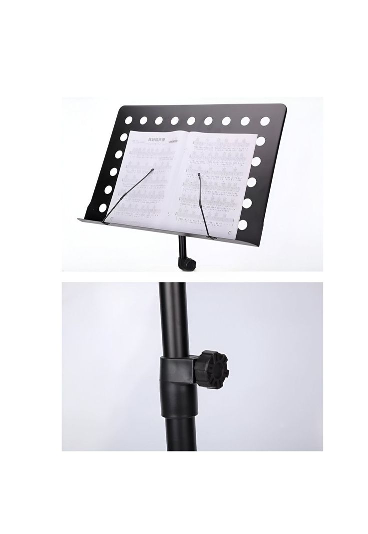 Soporte Atril de Partituras con Altura Ajustable de Aluminio-9