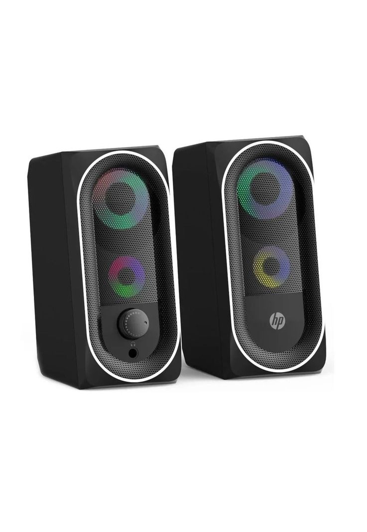 Parlante USB HP de 6W Estéreo con Iluminación Rgb DHE-6001-0