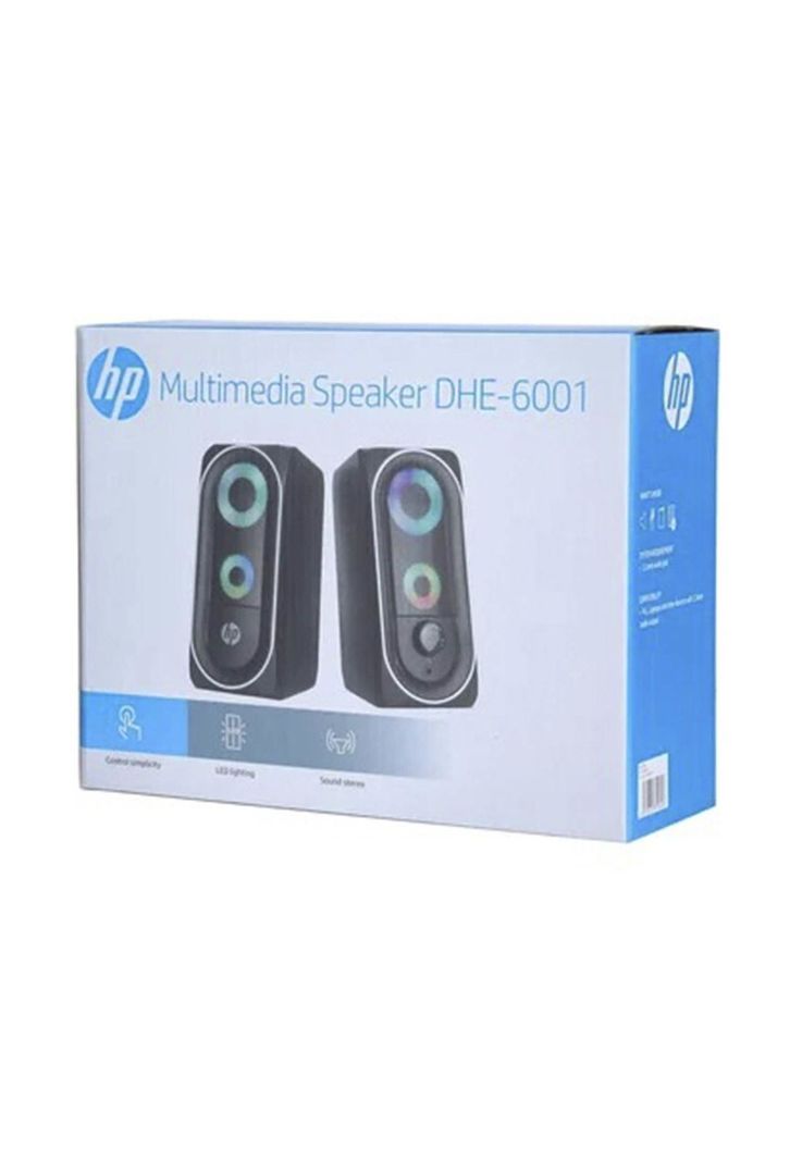 Parlante USB HP de 6W Estéreo con Iluminación Rgb DHE-6001-5