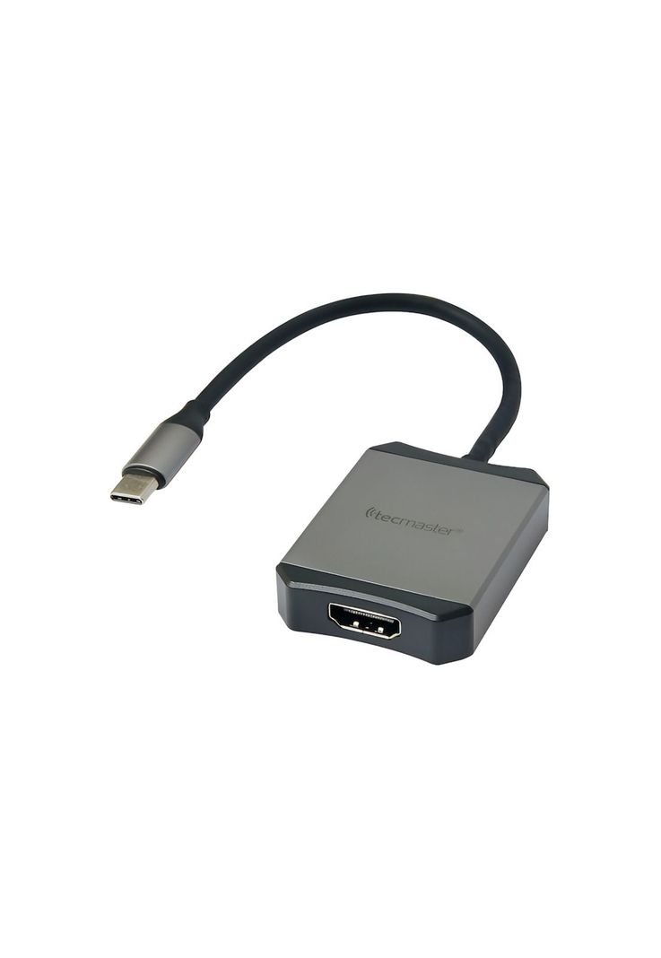 Adaptador Type-C a HDMI Hembra 4K 60Hz Tecmaster TM-100540-2