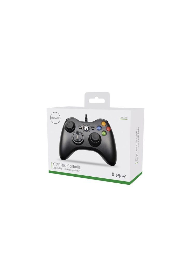 Joystick USB para XBOX 360 & PC Wired Edition X-360 White-9