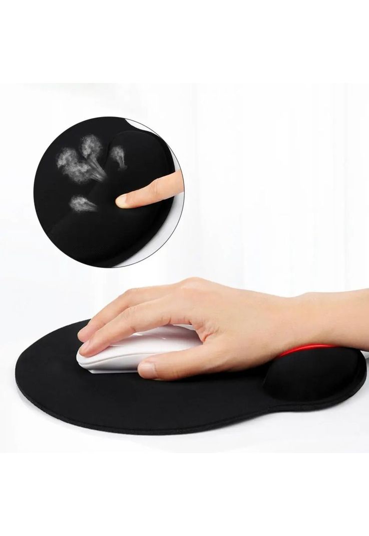 Mouse Pad Ergonomico Con Apoya Muñecas Gel Ultra 00100-4