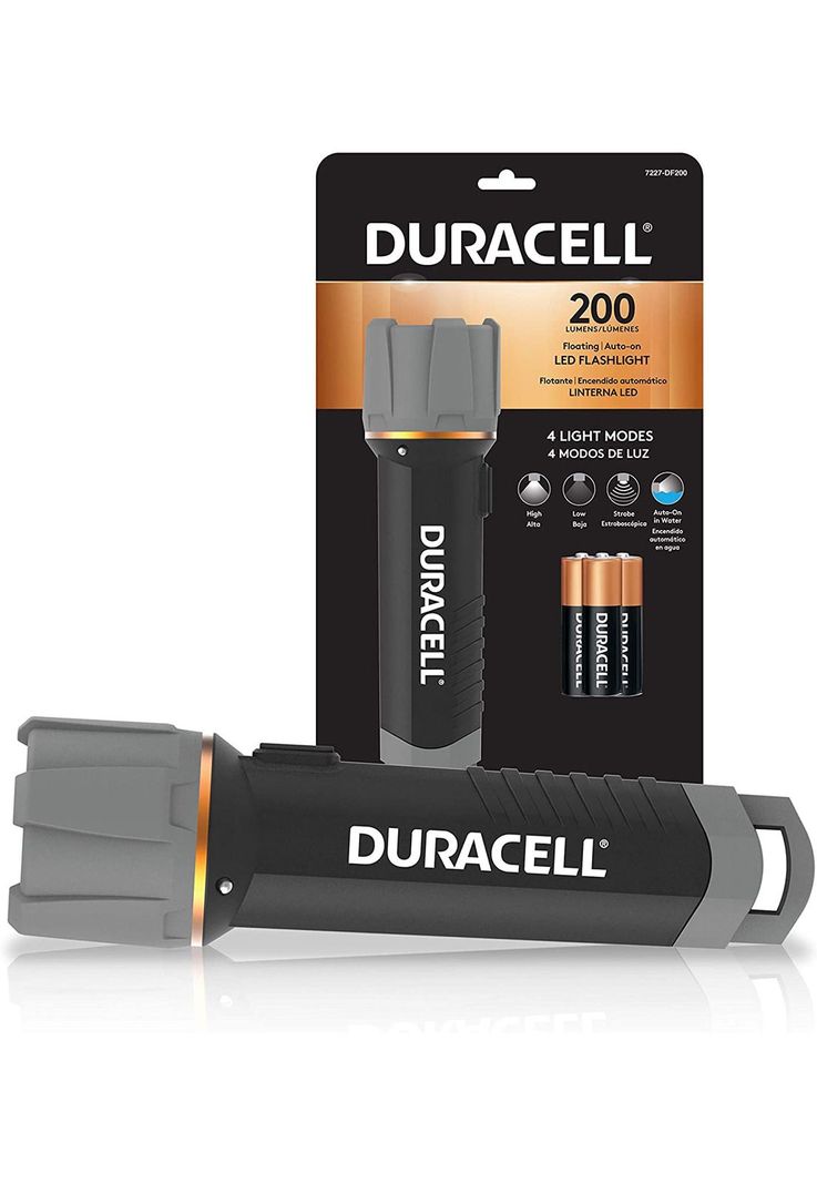 Linterna Duracell Flotac Infinity X1 de 200 Lumenes LED IPX4-0