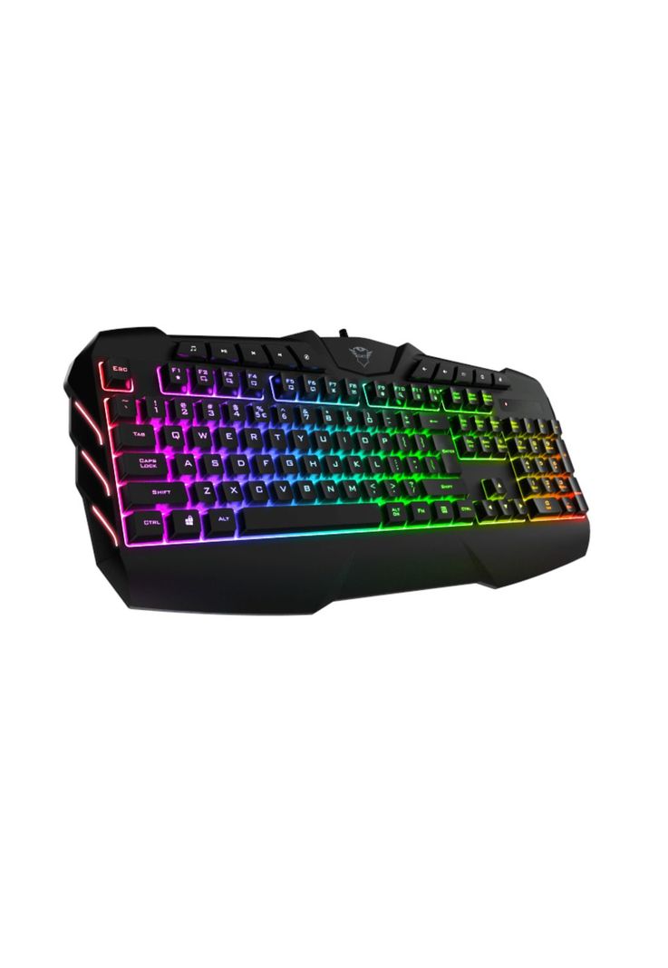 Teclado Gamer Multimedia Trust Gxt 881 Odyss Full RGB Hybrido-0