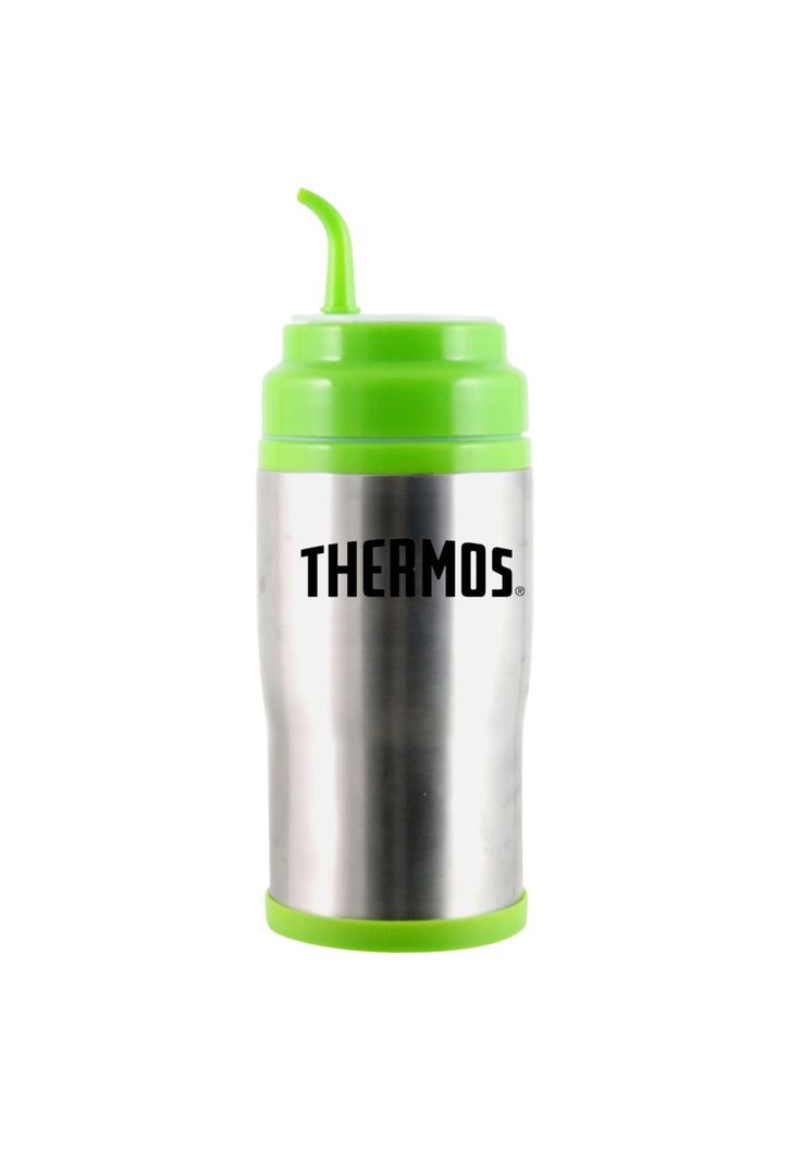 Termo Para Mate & Café de Acero Inoxidable 450ML - Verde-0