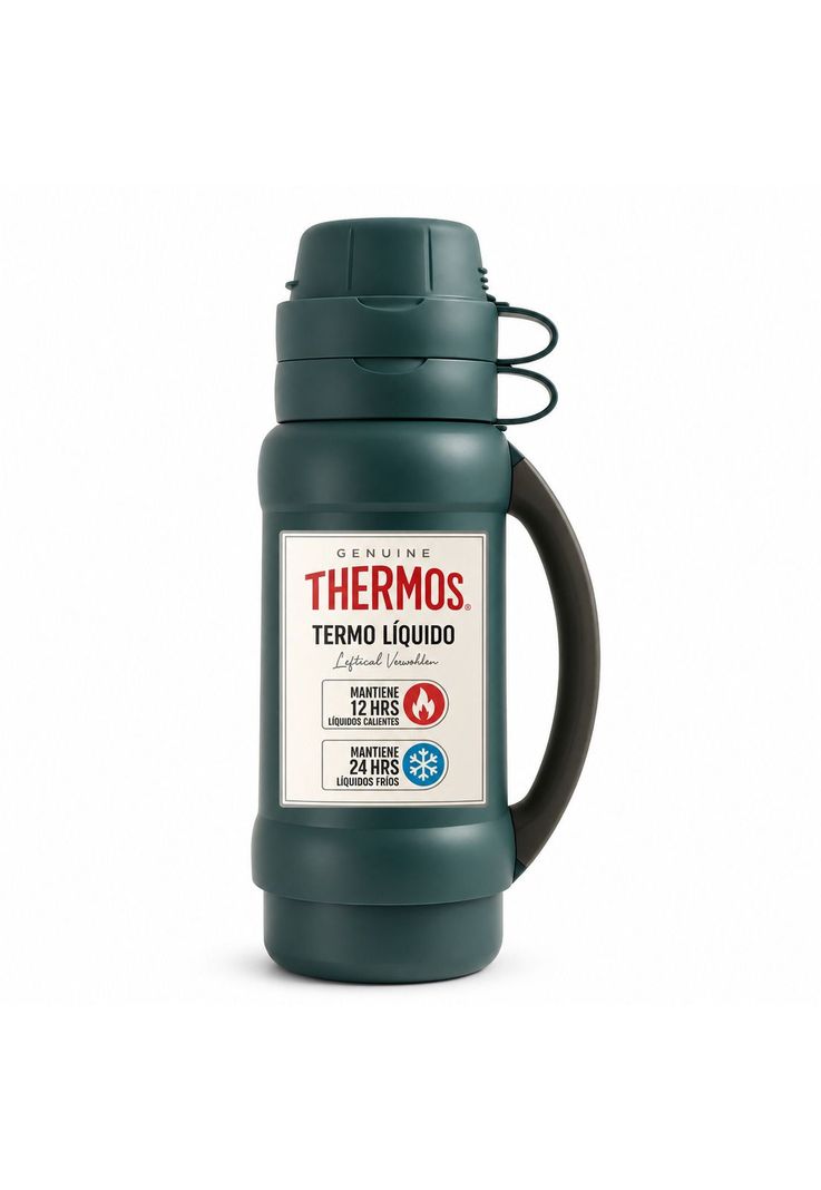 TERMO Para Liquidos 1.8 Litros THERMOS  35-180-C7 Petroleo Verde Oscuro