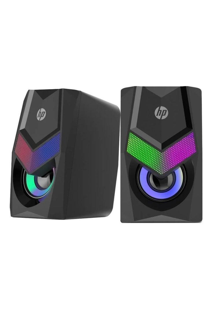Parlante USB HP Multimedia con Iluminación RGB DHE-6000-1