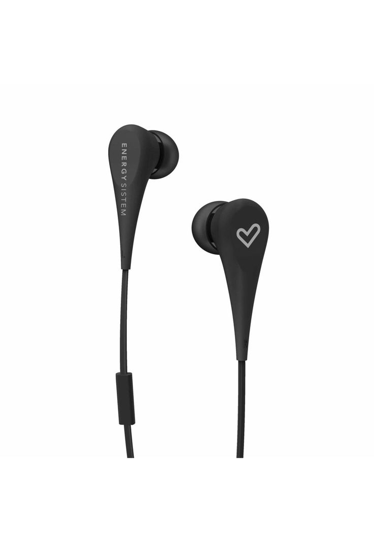 Audifonos Energy Sistem Earphones Style 1+ Black con Mic-2