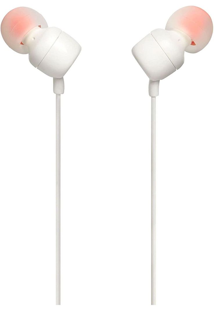 Audífonos JBL T110 Blanco con Manos Libre Tecnología Hi Bass-2