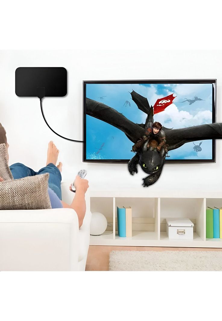 Antena de TV Digital Ultra HD 4K/ FHD de Alta Ganancia TL628-2