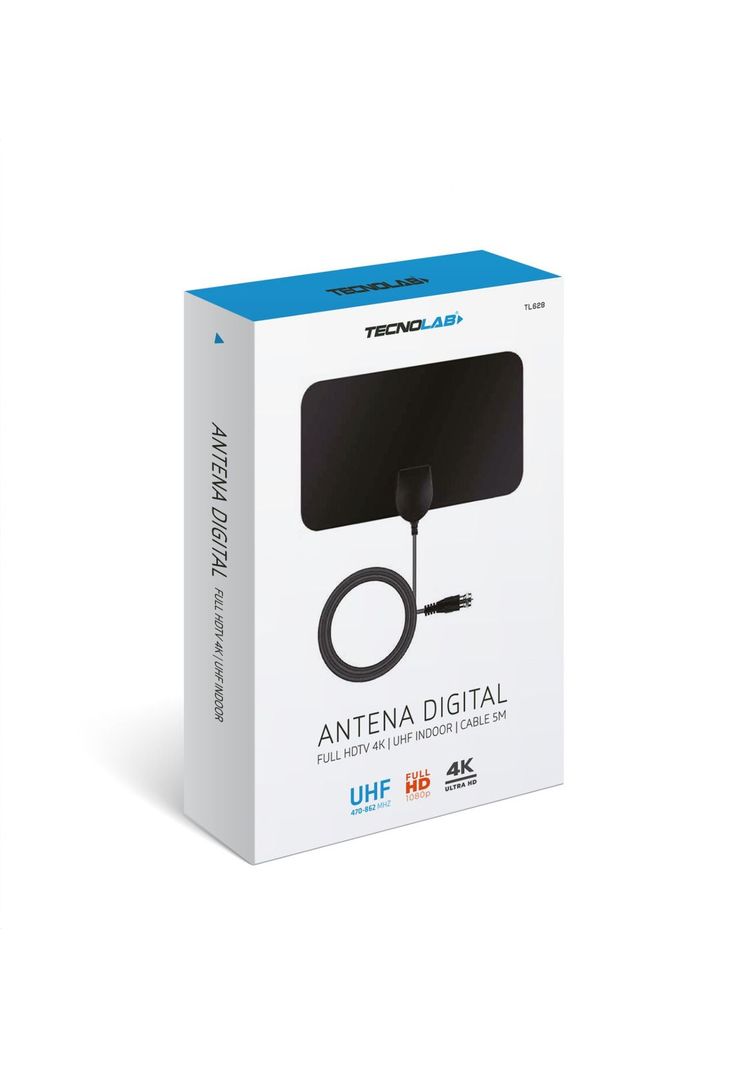 Antena de TV Digital Ultra HD 4K/ FHD de Alta Ganancia TL628-5