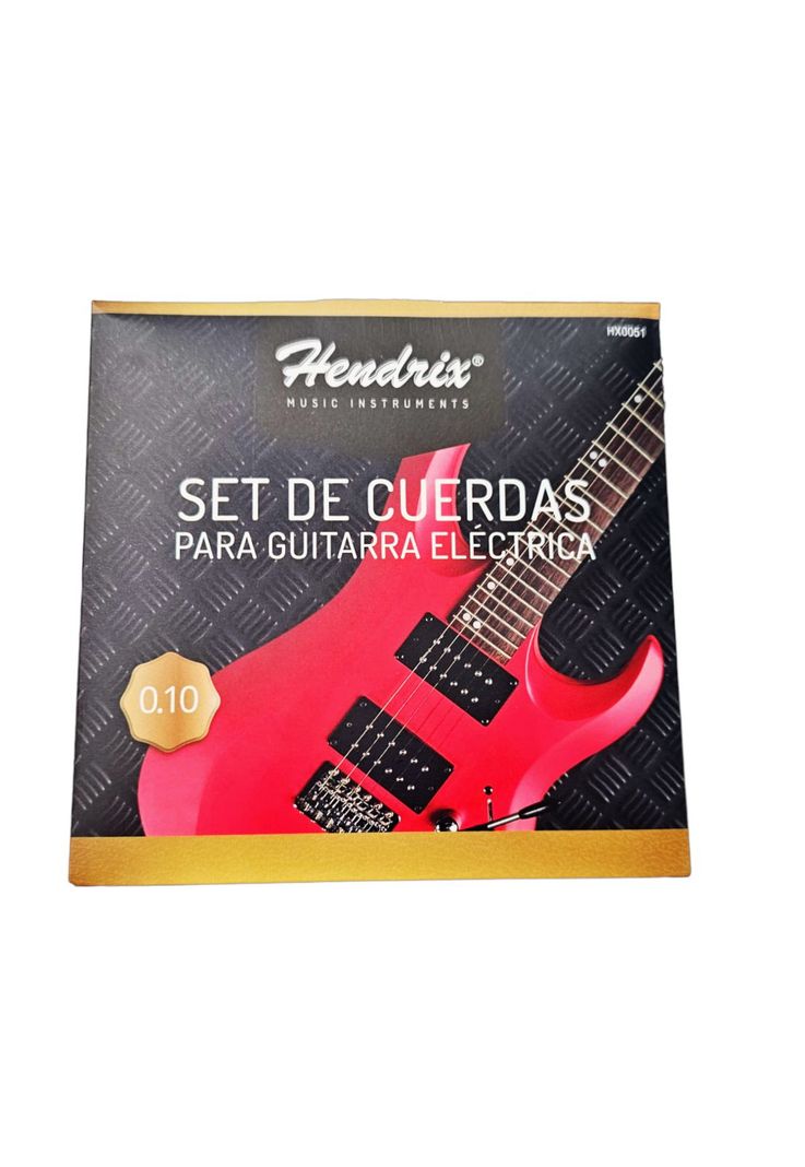 Set de Cuerdas para Guitarra Eléctrica Calibre 0.10 Hendrix-2