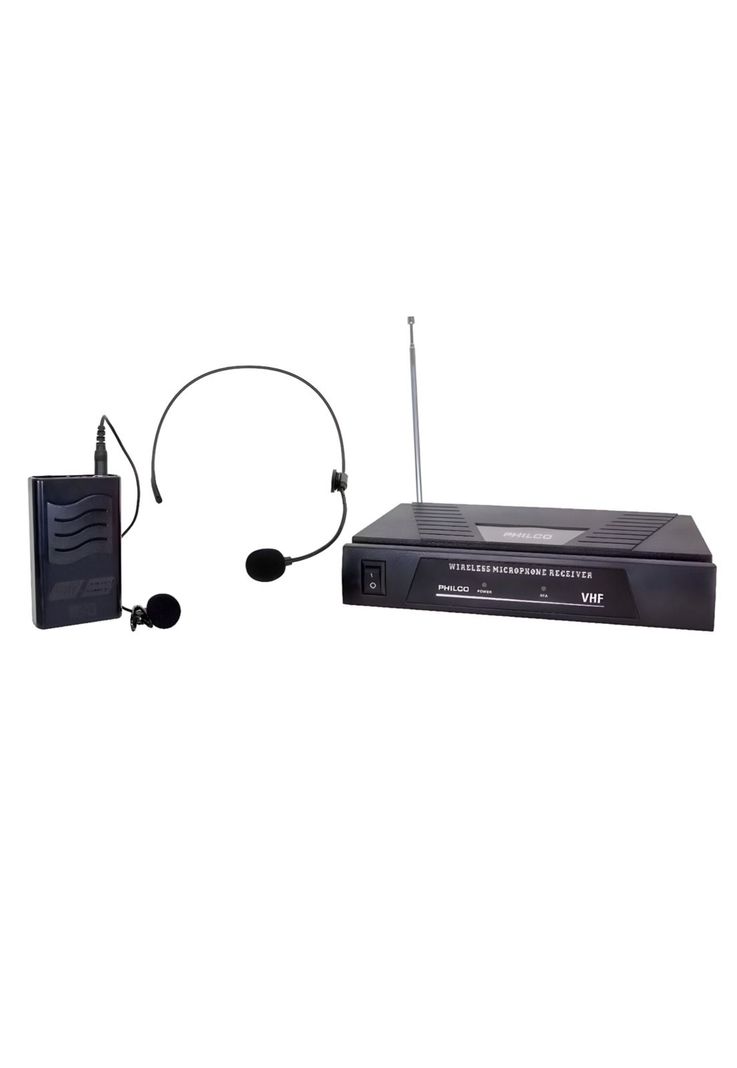 Kit Micrófonos Inalámbricos de Cintillo & Solapa Philco M210-3