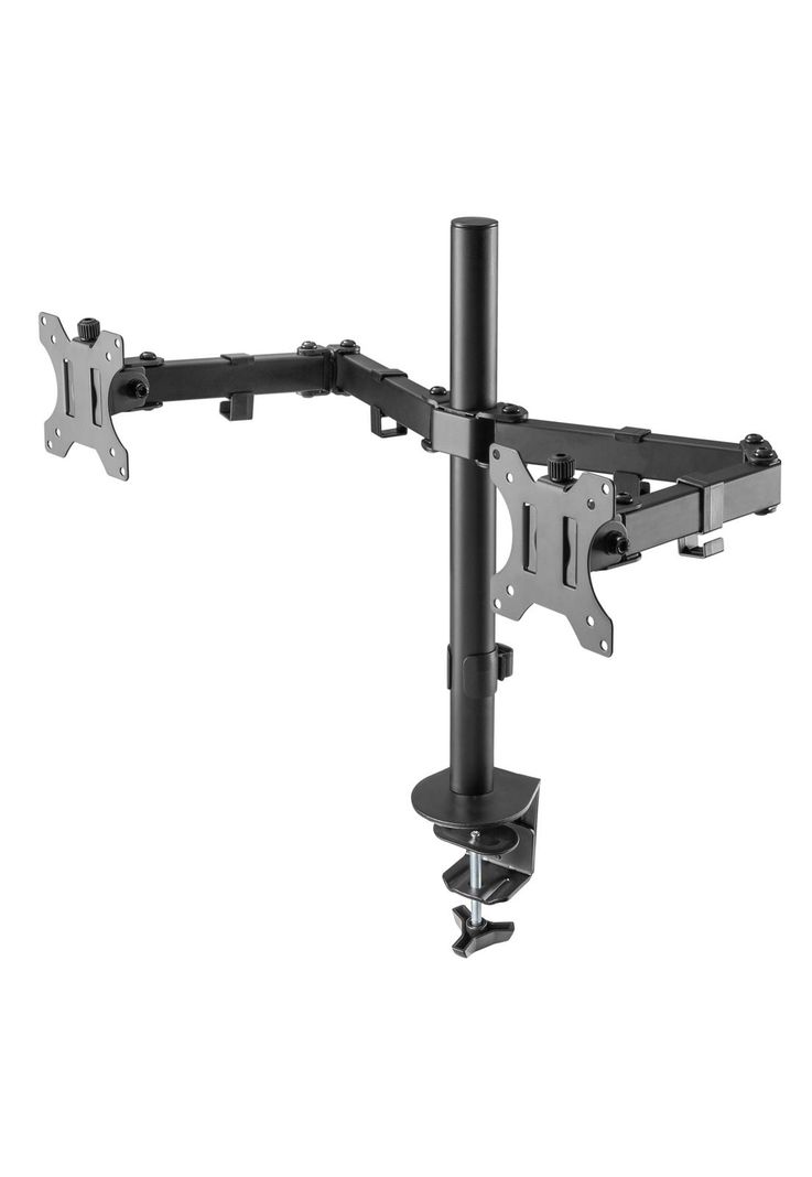 Soporte de Monitor para 2 Pantallas hasta 32" Reforzado-0