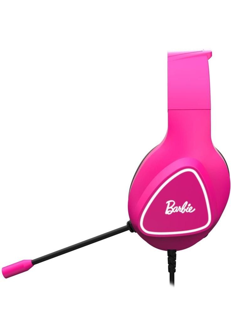 Audífonos Gamer de Barbie Rosados KROM KHALI Multiplataforma-4