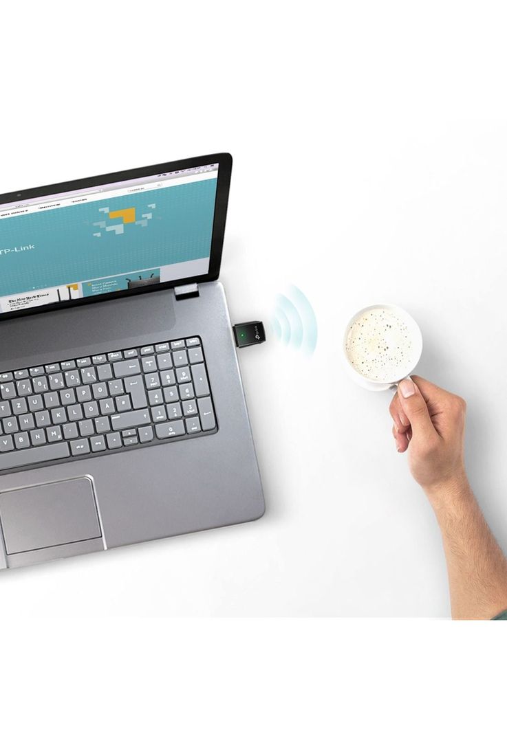 Adaptador Wifi Usb Tp-Link Doble Banda Full Speed 600 Mbps Archer T2U-4