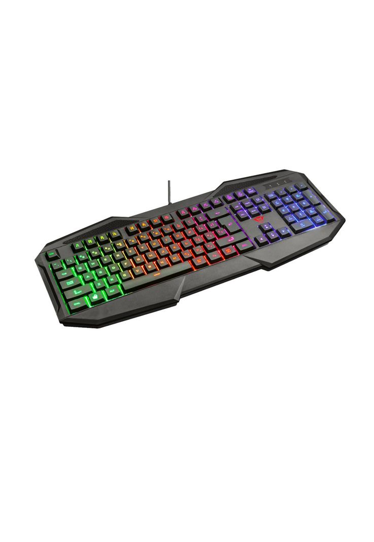 Teclado Trust Gaming GXT 830-RW RGB Multimedia Anti-Ghosting-0