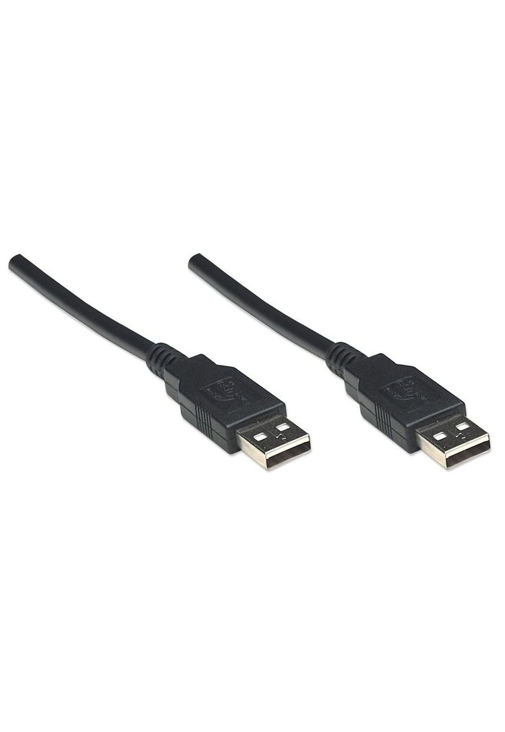 Cable De Datos USB A USB Macho - Macho 1.8M Manhattan 306089-0