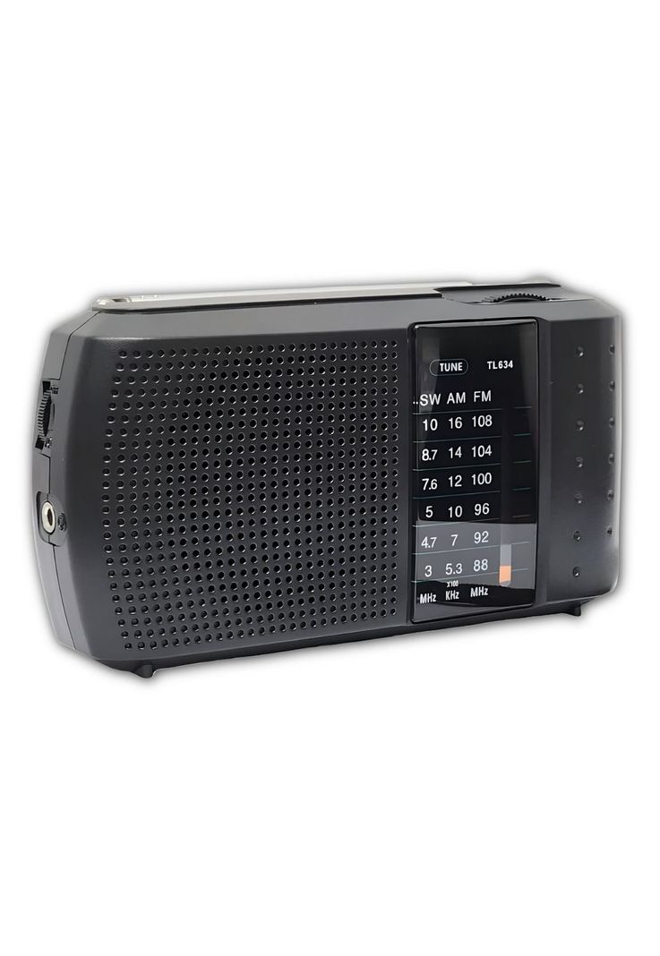 Radio Portátil de Bolsillo Multibandas AM/ FM / SW TL634-0