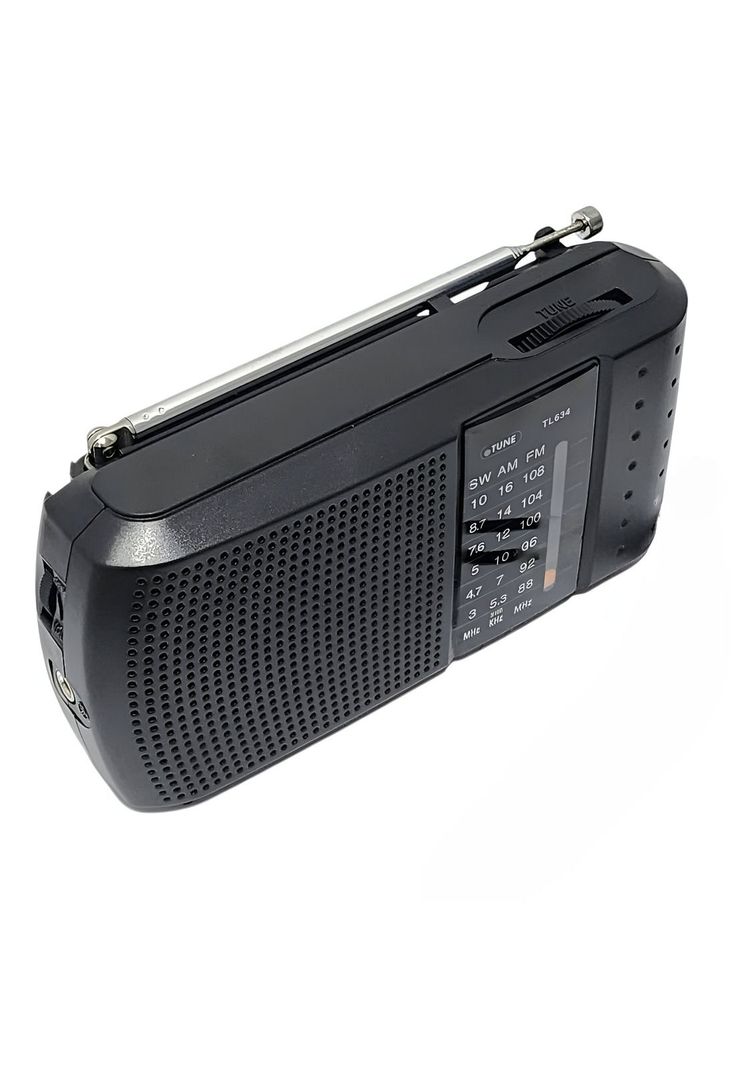 Radio Portátil de Bolsillo Multibandas AM/ FM / SW TL634-1