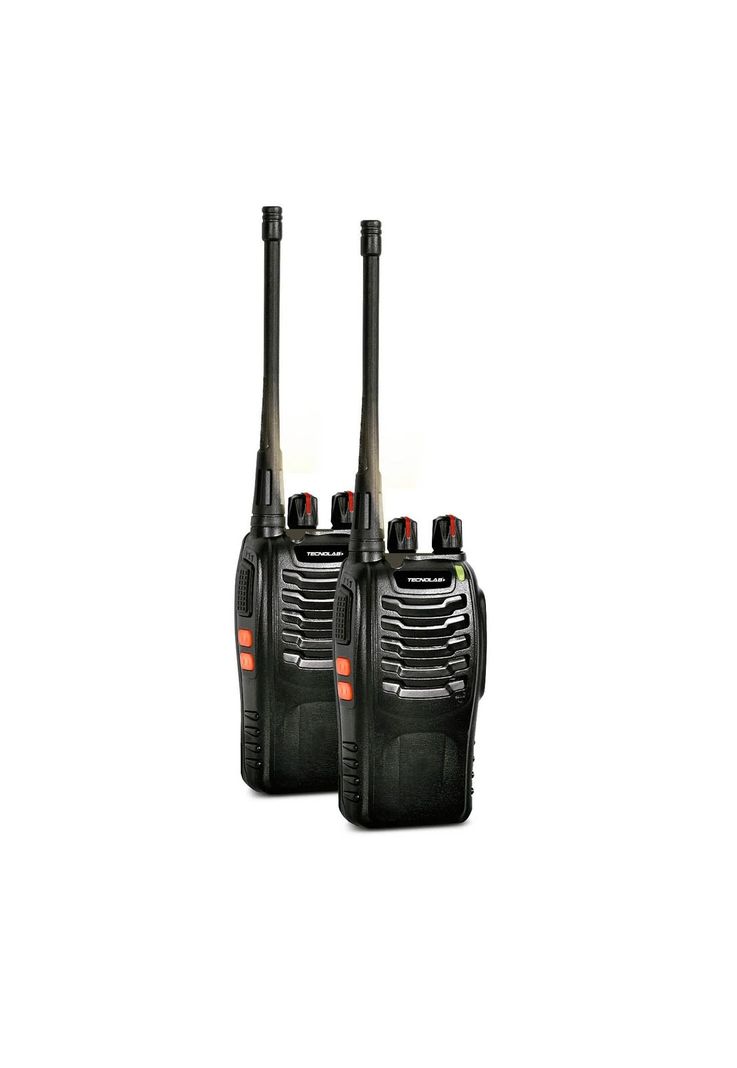 Kit De Radios Walkie Talkie VHF/UHF Recargable Tecnolab 16ch-0