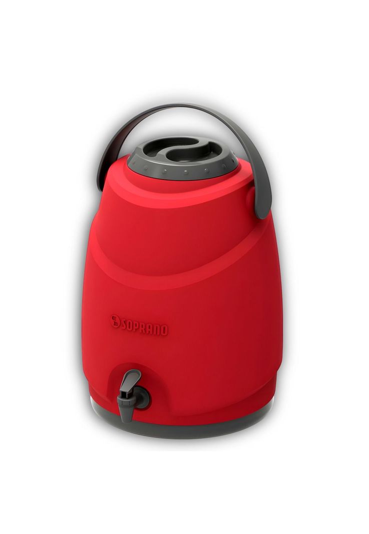 Maxi Termo 12 Litros Soprano Rojo para Agua Fria y Caliente-2