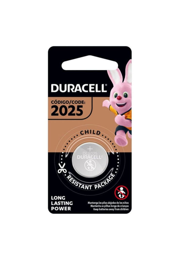 Pila Duracell Especial 2025 Lithium Battery 3V Negro