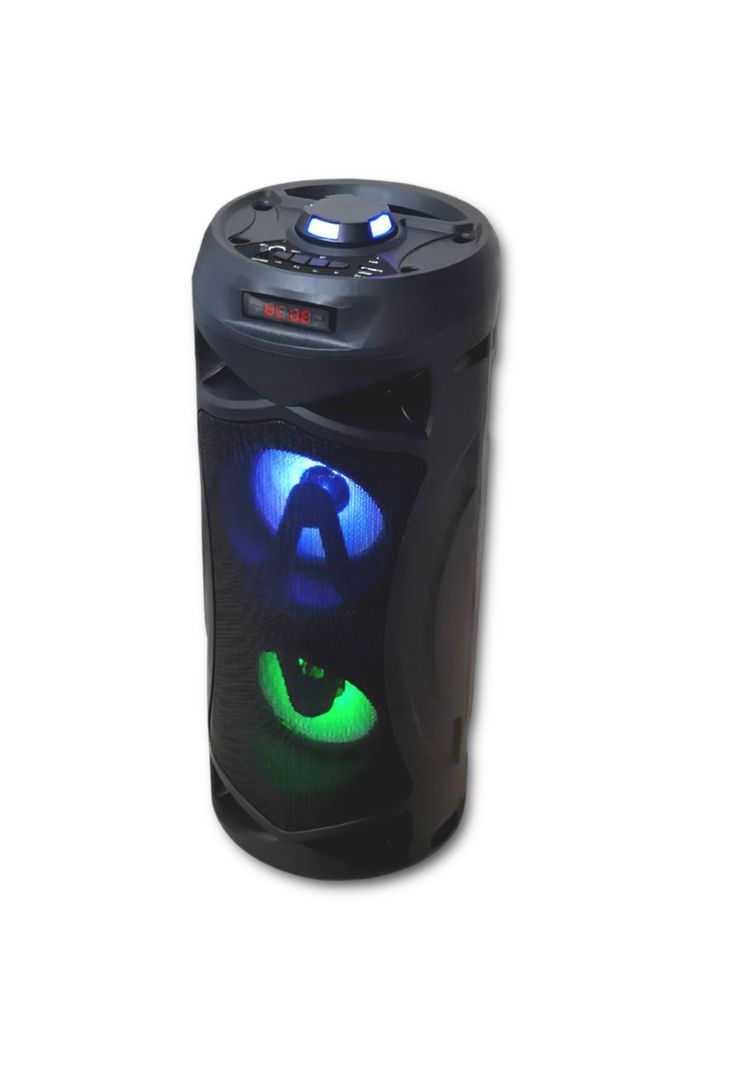 Parlante Portátil Recargable con Bluetooth Fujitel 3220 LED-1