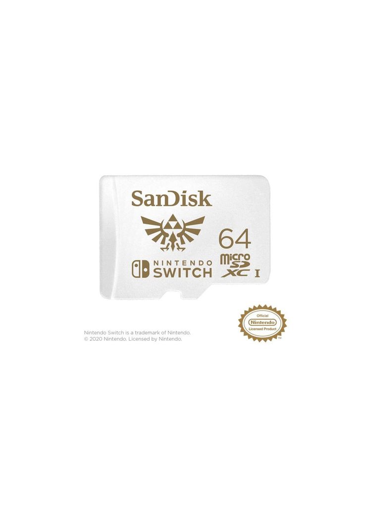 Memoria Sandisk Nintendo Switch 64 GB Micro SD Official Pack-6