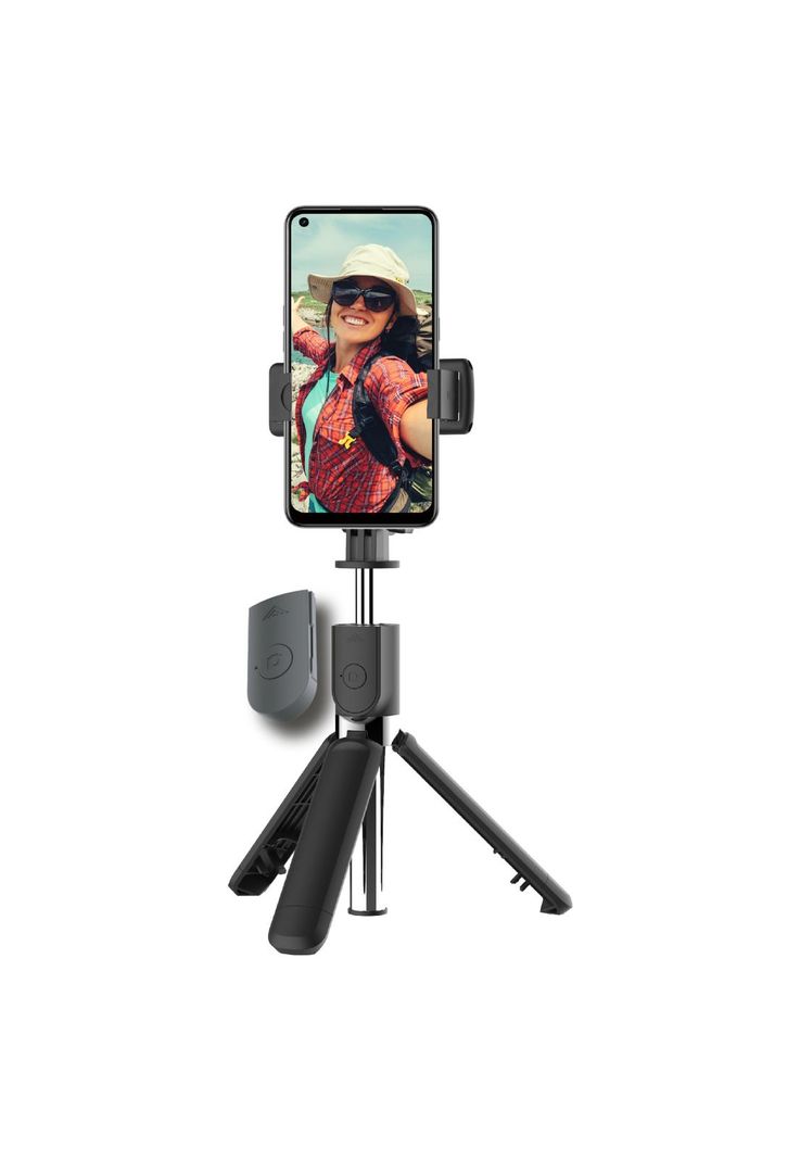 Soporte Kit Selfie Tripode Bluetooth (4en1) Multipropósito-0