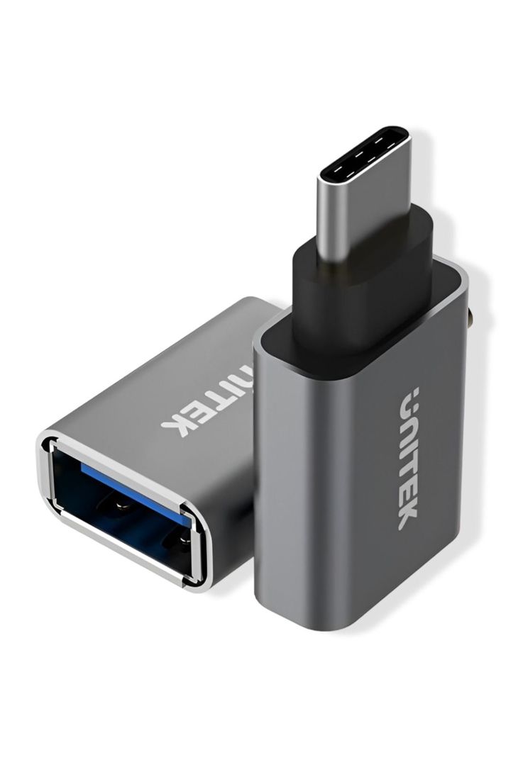 Adaptador OTG USB-C A USB 3.0 High Speed Unitek Y-A025CGY-0