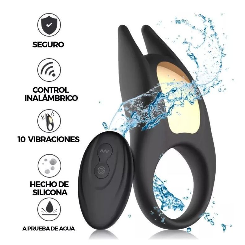 Anillo Vibrador Para El Pene Wy0523-2