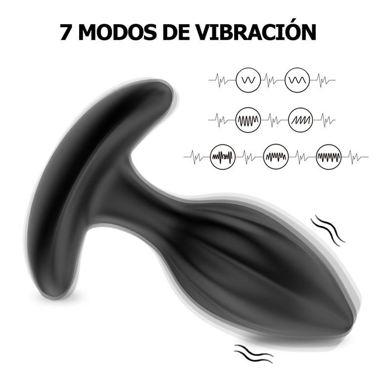Set De Plugs Anal Con Vibración-1