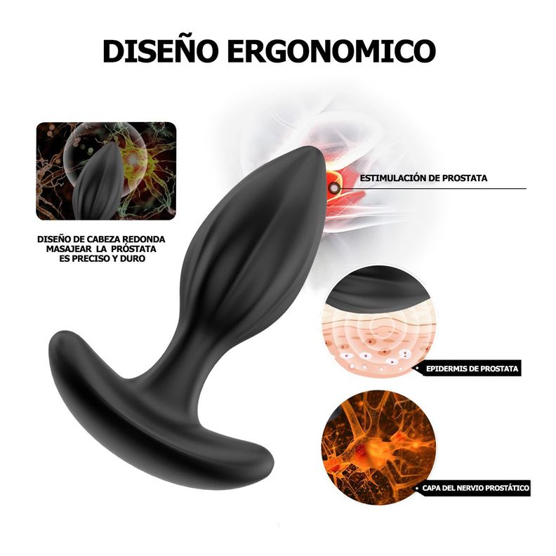 Set De Plugs Anal Con Vibración-2
