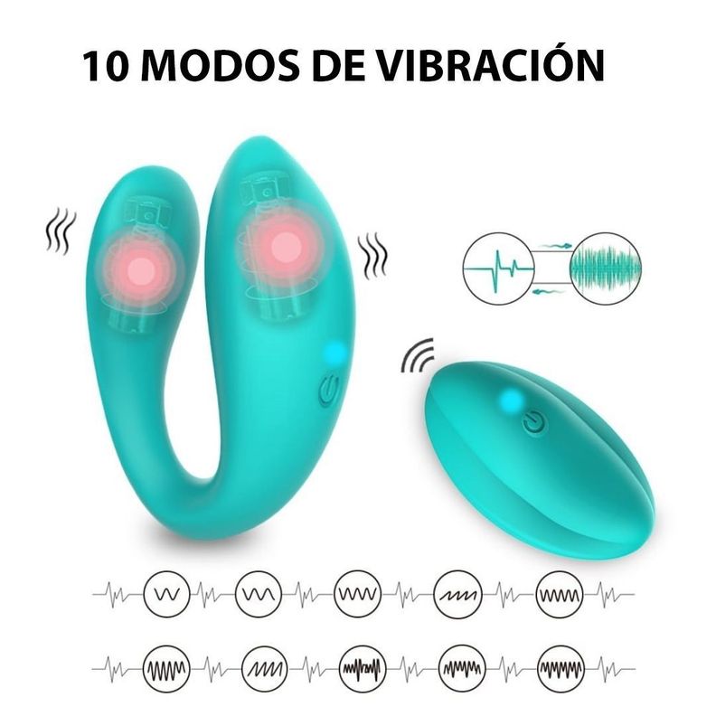 Vibrador Dildo Para Punto G + Vibrador Dual Vaginal Con Control Remoto-4