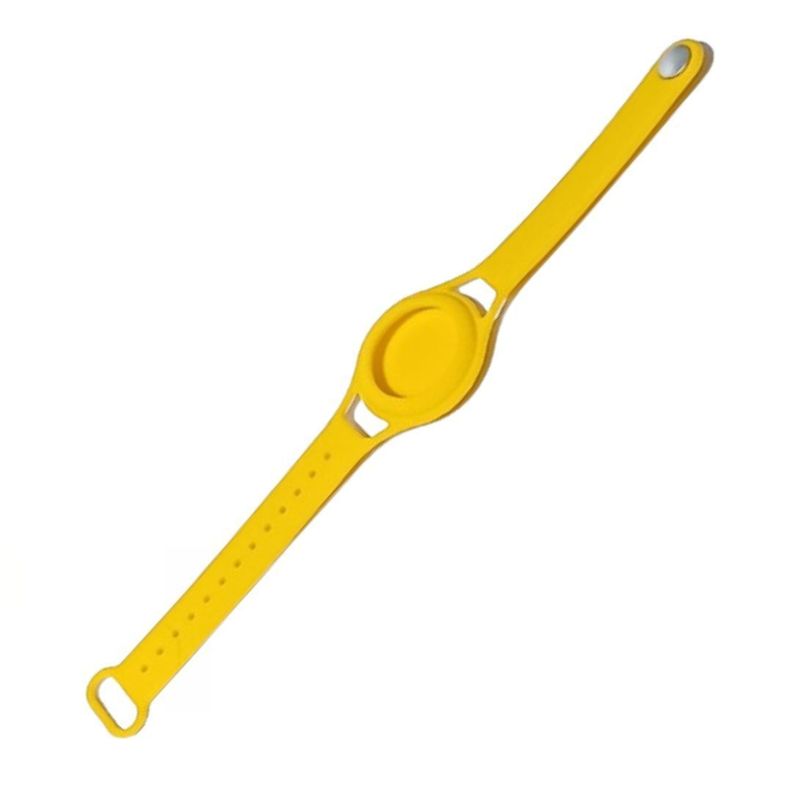 Collar Airtag Para Gatos Antipérdida Amarillo-0