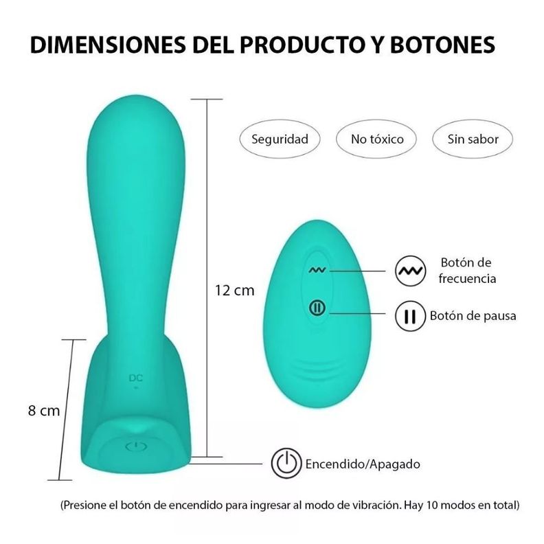 Vibrador Doble Anal -3